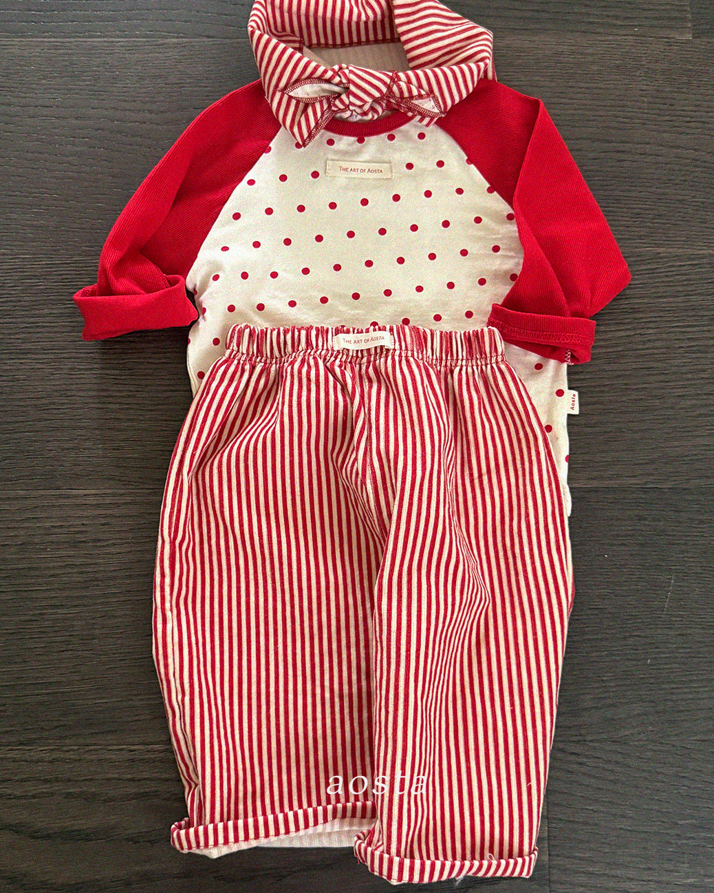 ［Aosta］Louis Stripe Pants