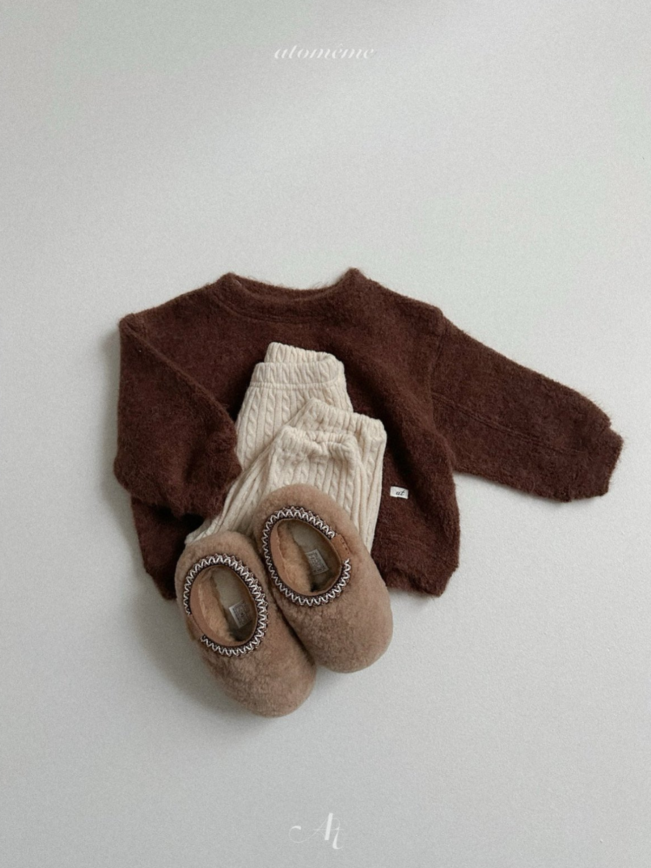 [atomeme] Knit Sweatshirt