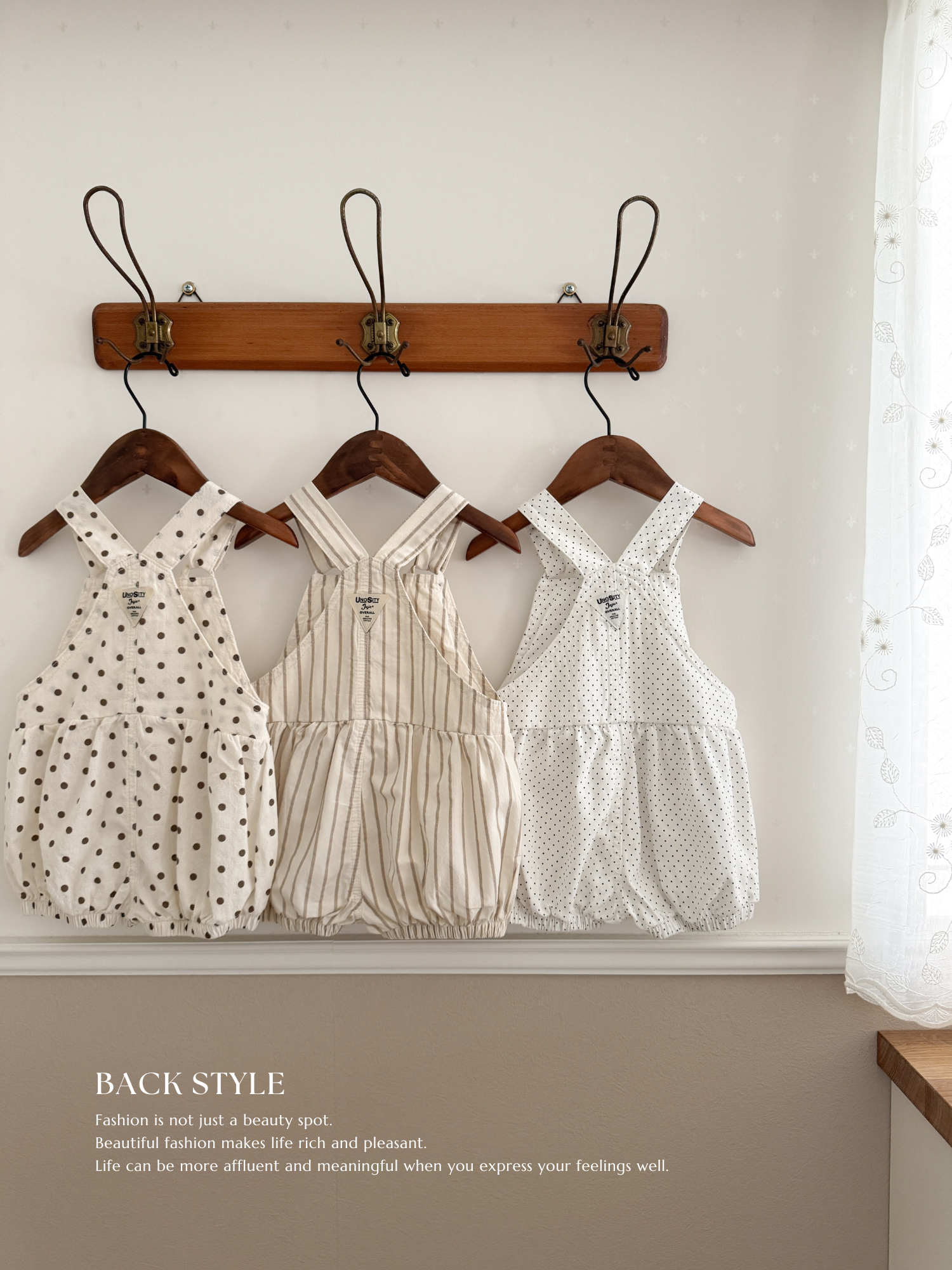 Bloom berry overalls