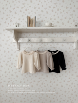 Puff lace tops