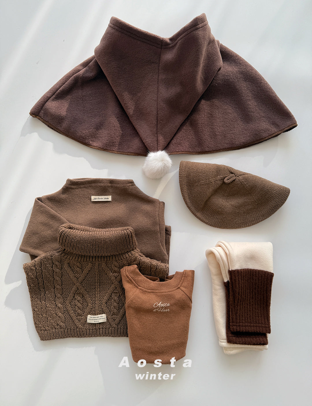 ［Aosta］Warmer leggings