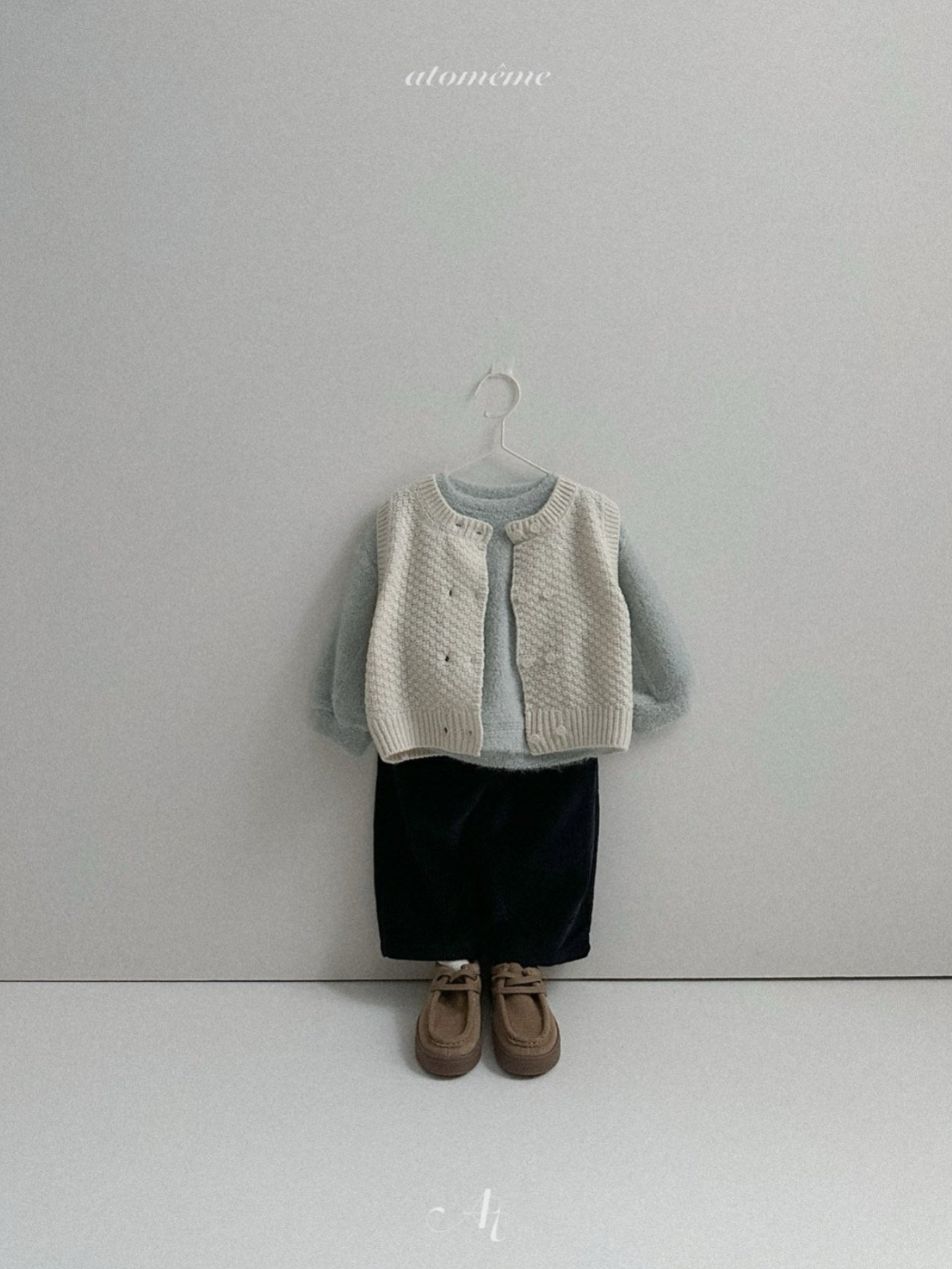 [atomeme] Bollok Knit Vest