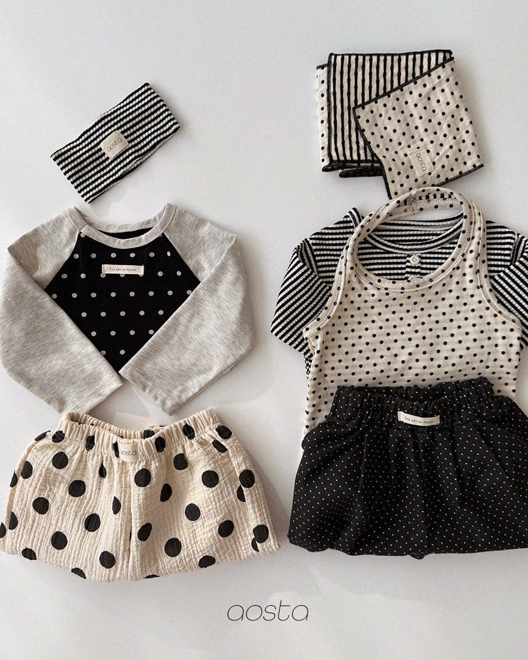 ［Aosta］Choco Chip Muffler