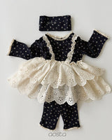 ［Aosta］Lace Cancan Blouse