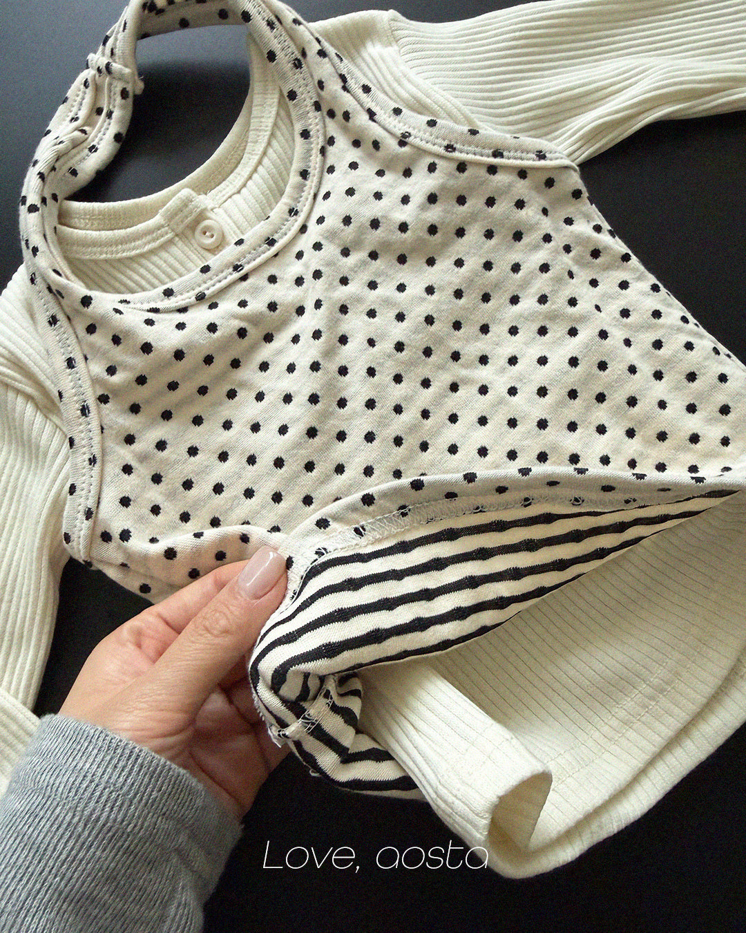 ［Aosta］Choco Chip Halter Neck