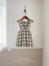 Miserable check one-piece