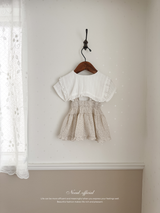 Charming suspender skirt