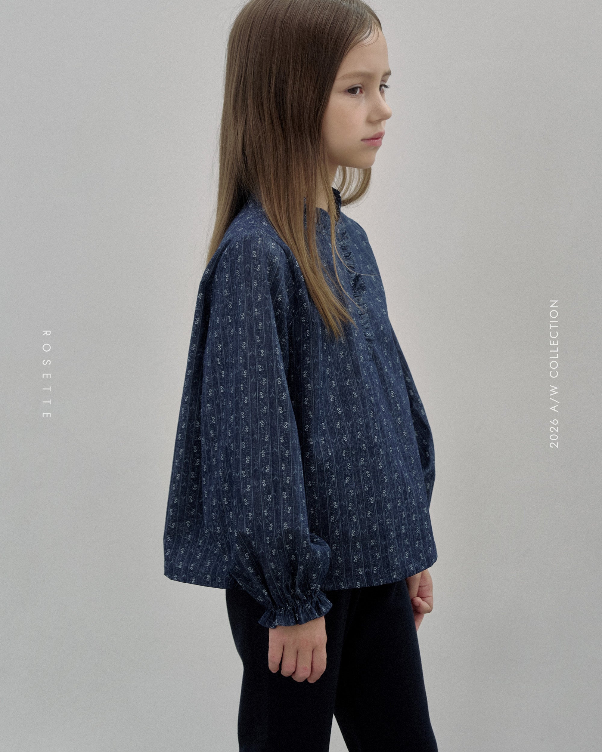 ［ROSETTE］Glowly frill flare pants