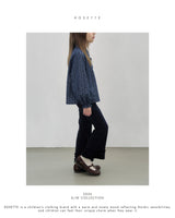 ［ROSETTE］Glowly frill flare pants