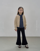 ［ROSETTE］Glowly frill flare pants