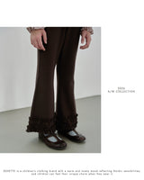 ［ROSETTE］Glowly frill flare pants
