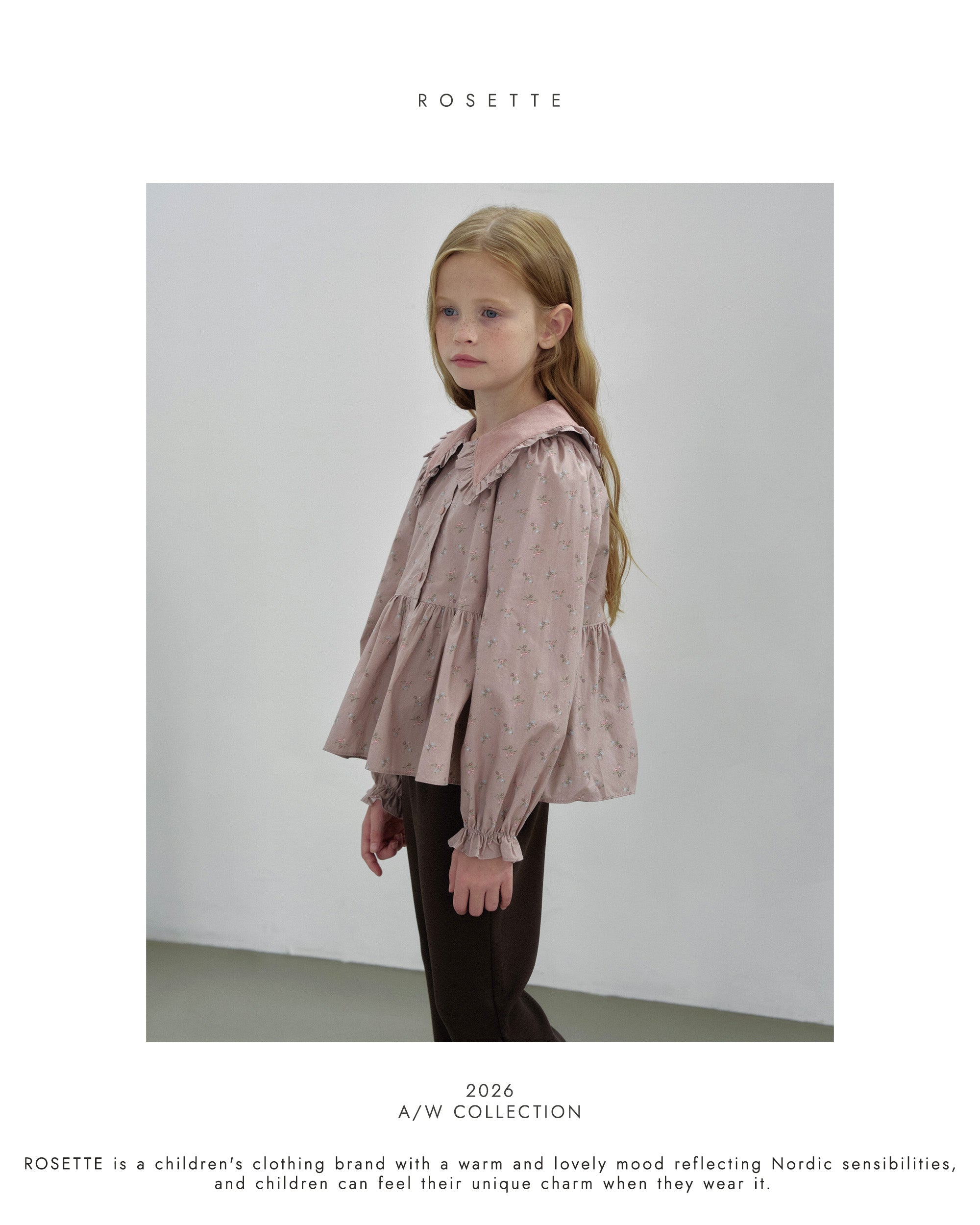 ［ROSETTE］Glowly frill flare pants