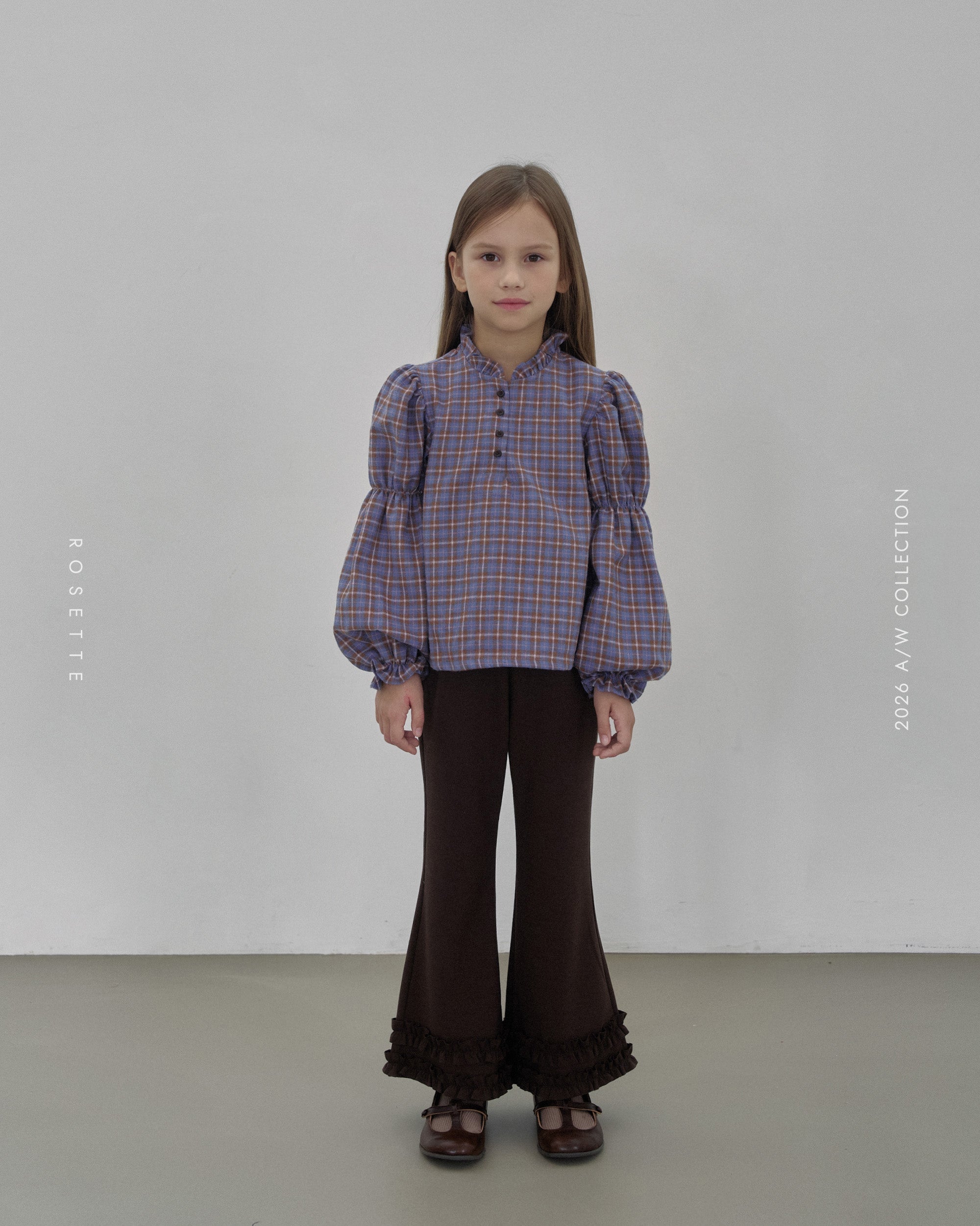 ［ROSETTE］Glowly frill flare pants
