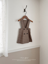 Rommy check one-piece
