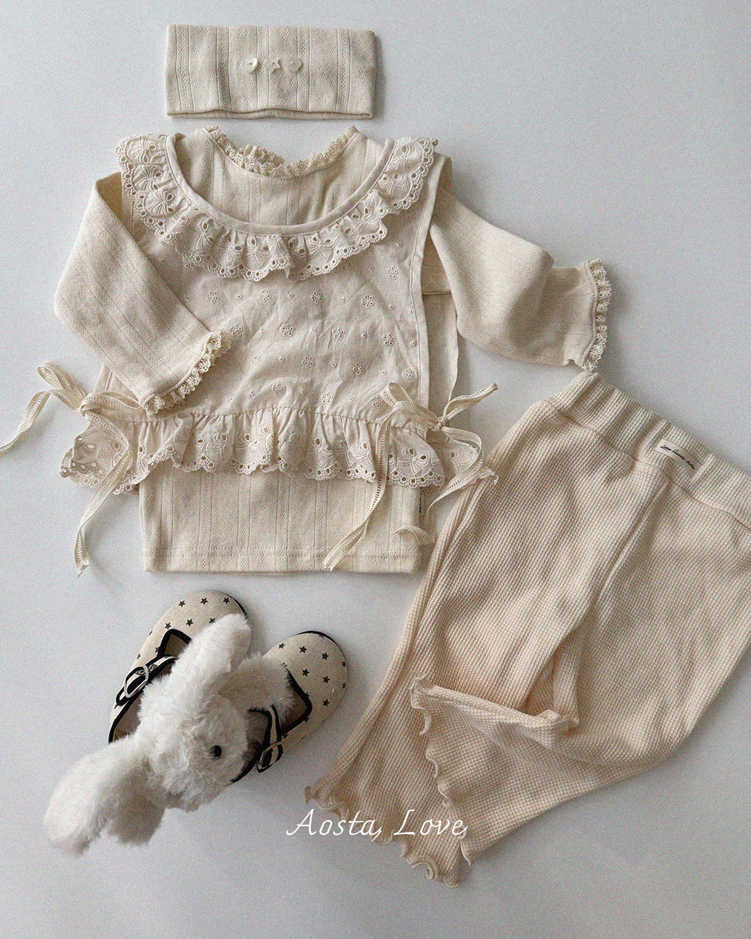 ［Aosta］Lace Olivia Vest