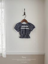 Vivi lace puff blouse