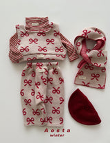 ［Aosta］Wool turtleneck tee