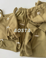 ［Aosta］Bibi Ribbon Vest
