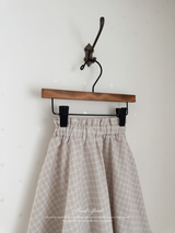 Seashell long skirt
