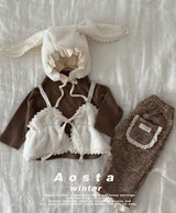 ［Aosta］Fur rabbit hat
