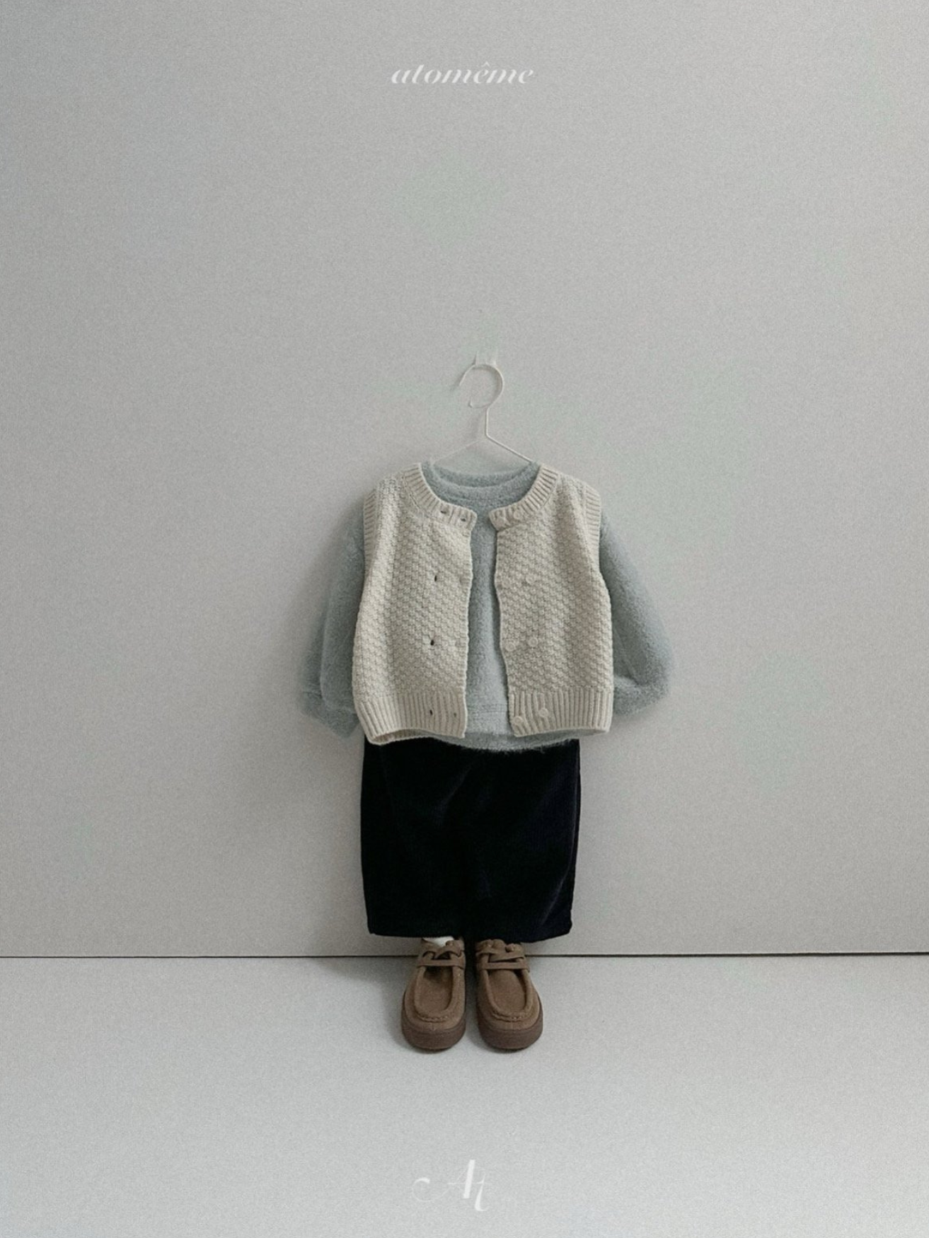 [atomeme] Knit Sweatshirt