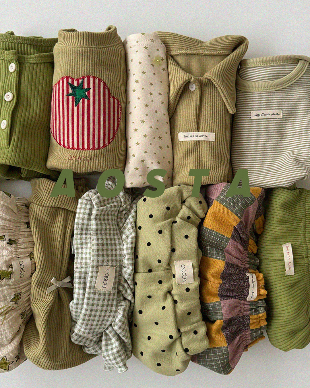［Aosta］Patchwork Pants
