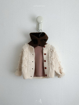 [atomeme] Pompom Cardigan