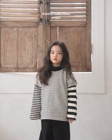 ［anggo］Rusk stripe tops