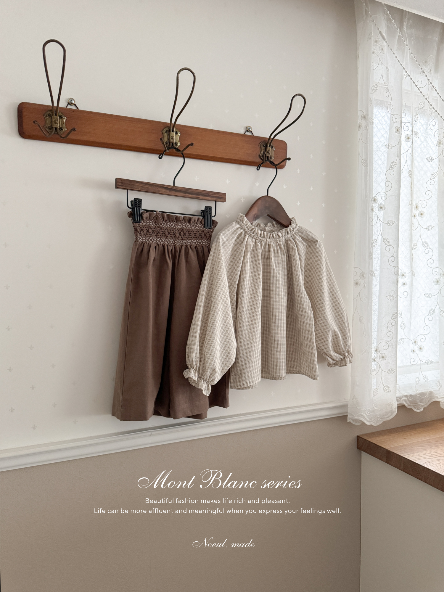 *Noeul.made* Mont Blanc blouse