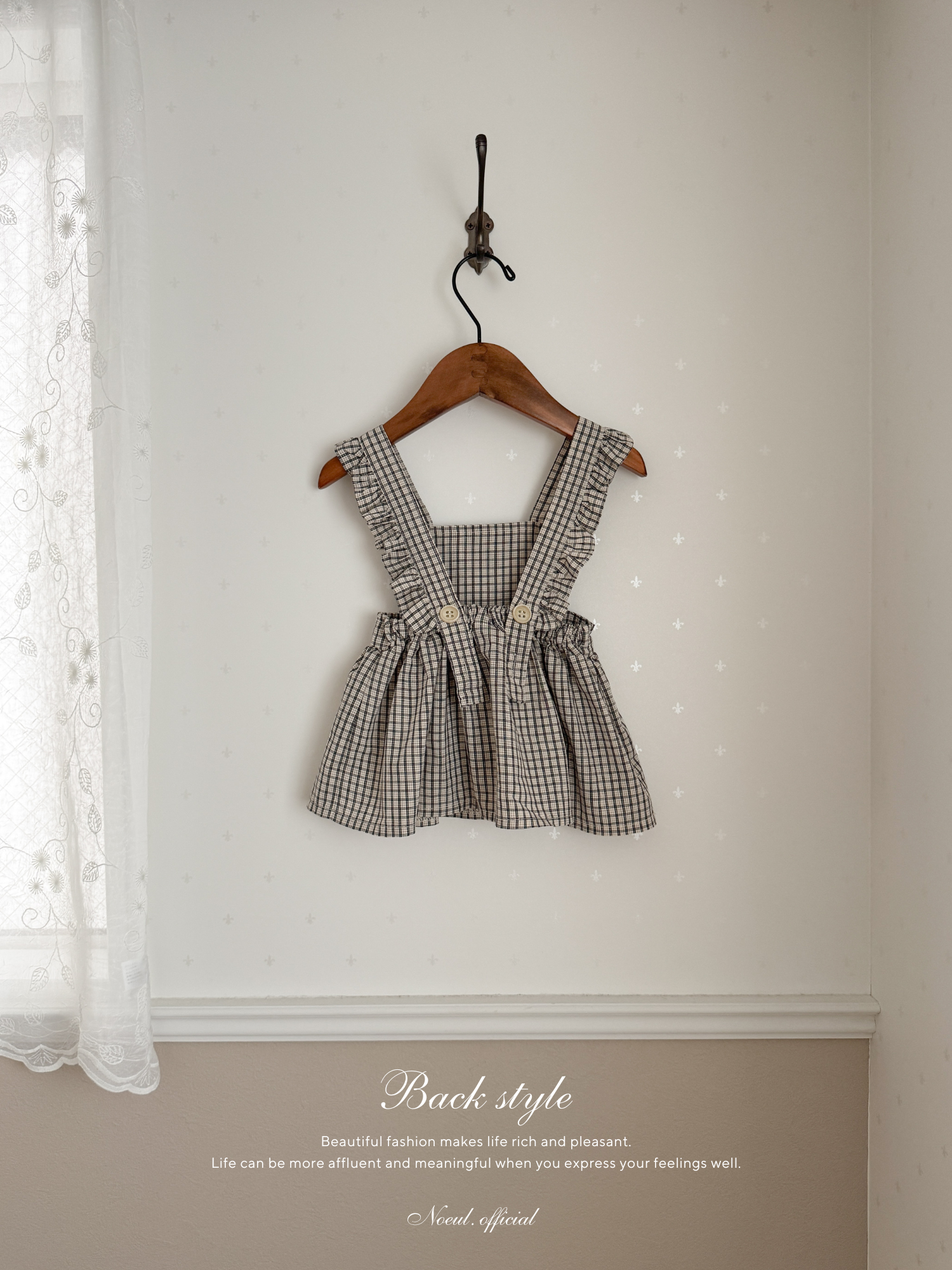 Rona apron one-piece