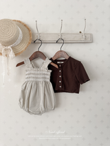 Lilly smock rompers