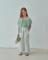 ［ROSETTE］Saffron flower pants