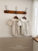 Charming frill rompers