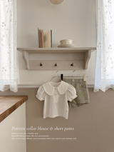 Poirette collar blouse