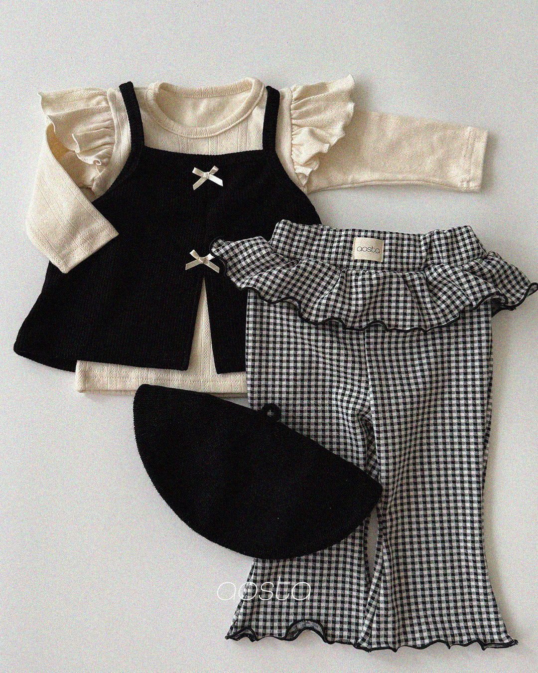 ［Aosta］Angel Frill Tee