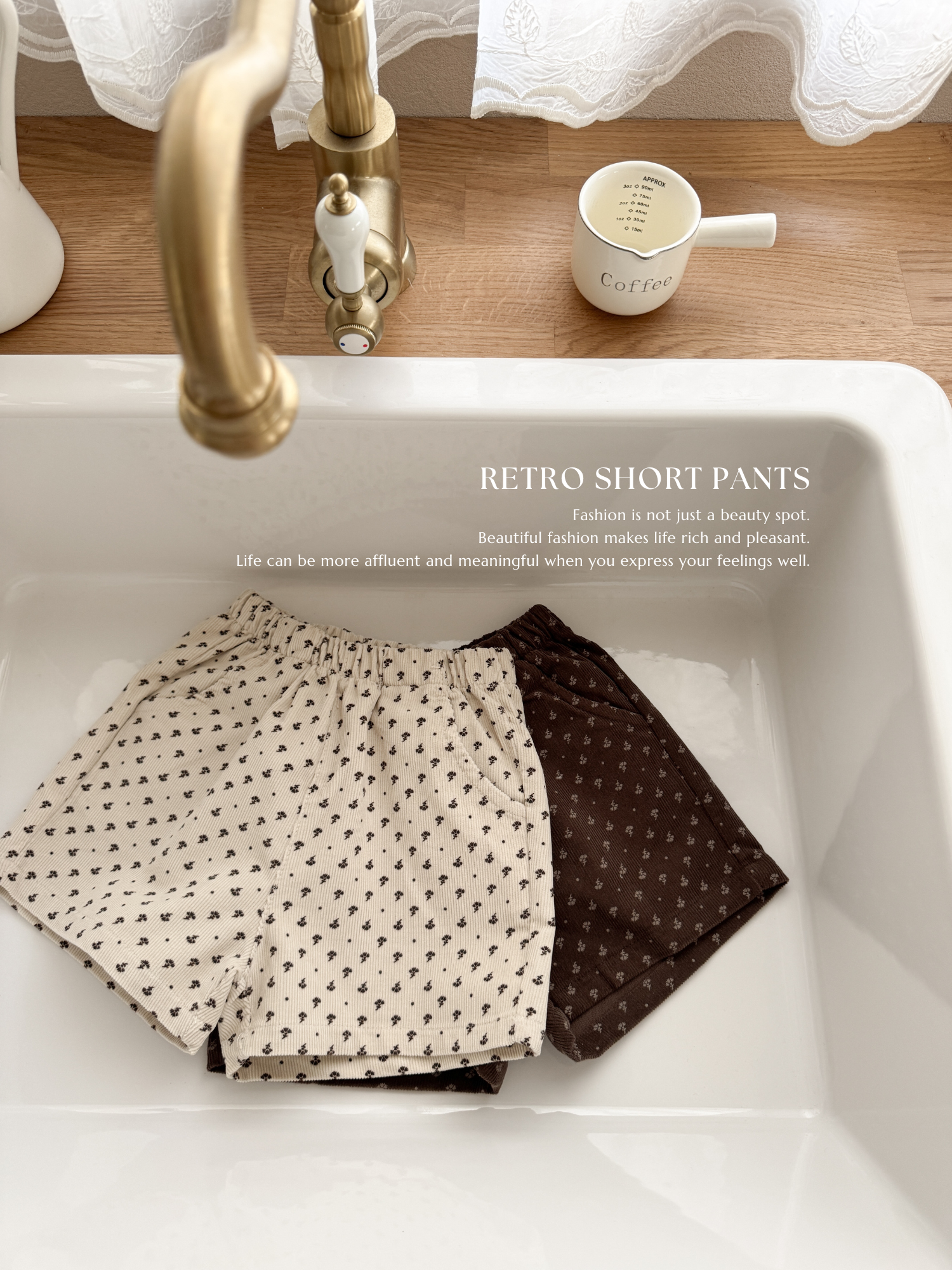 Retro short pants
