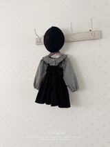 Shirring flare one-piece