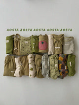 ［Aosta］Butter Button Tee