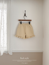 Frill short pants