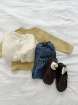 [atomeme] Half Slit Denim