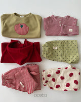 ［Aosta］Knit Cookie Hoodie