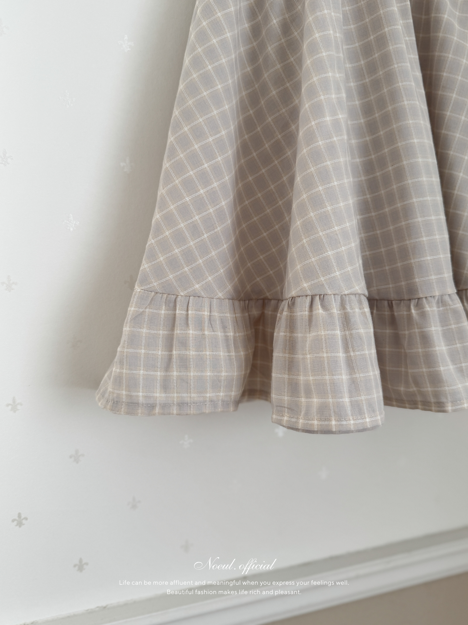 Seashell long skirt