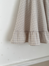 Seashell long skirt