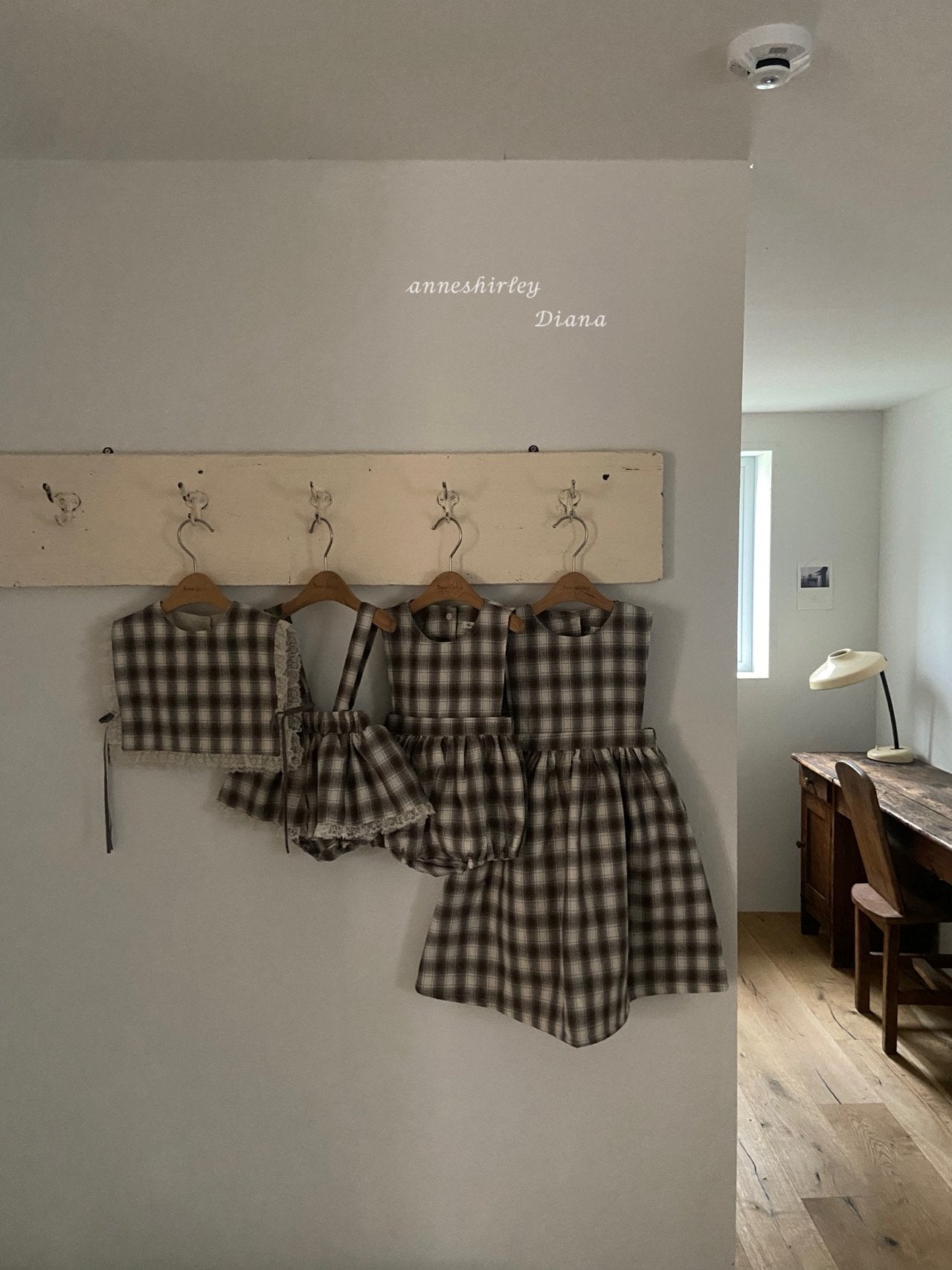 ［Anne shirley］Benny bloomer skirt (check)