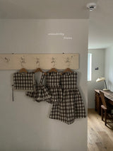 ［Anne shirley］Benny bloomer skirt (check)