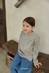 ［mon Atelier］Solid long tee