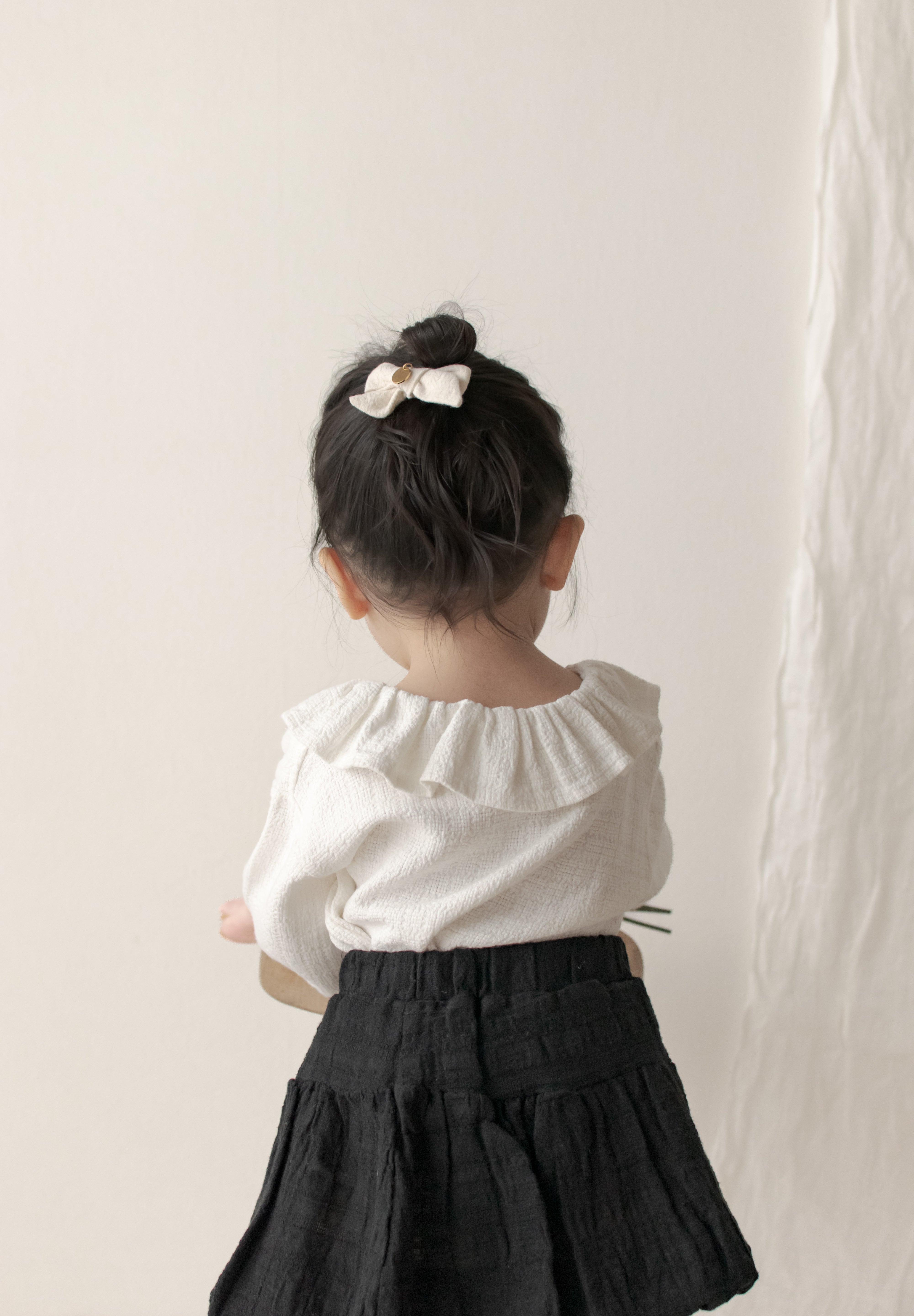Ringer frill blouse