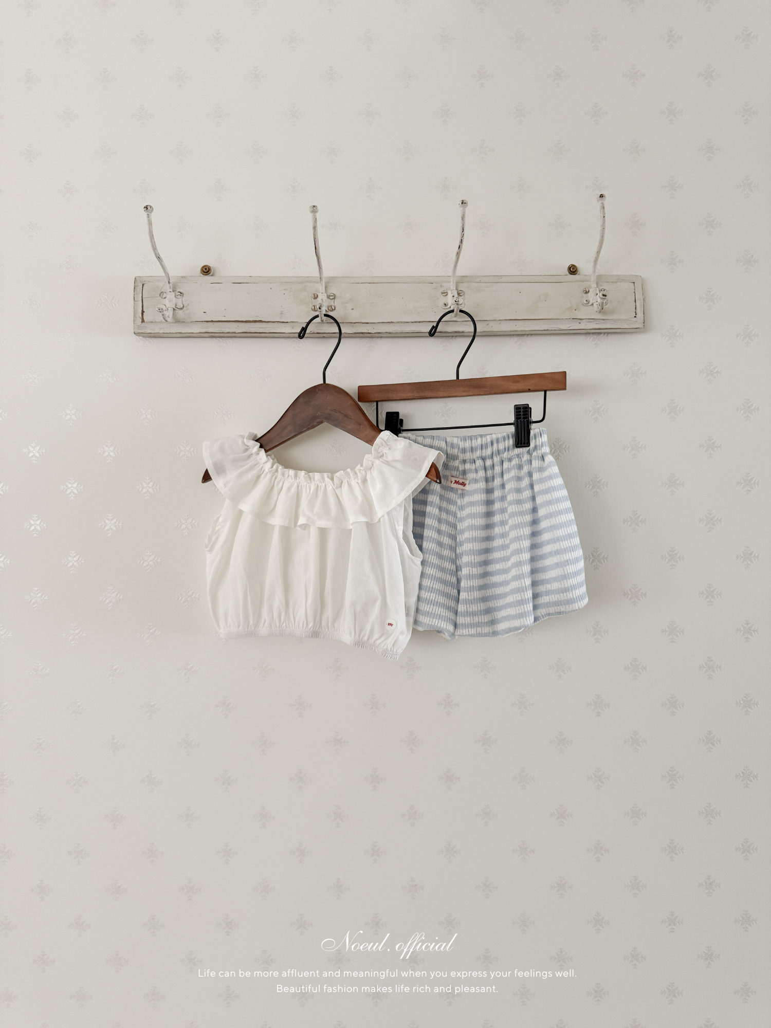 Blanche frill blouse