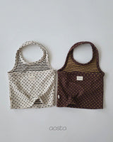 ［Aosta］Choco Chip Halter Neck