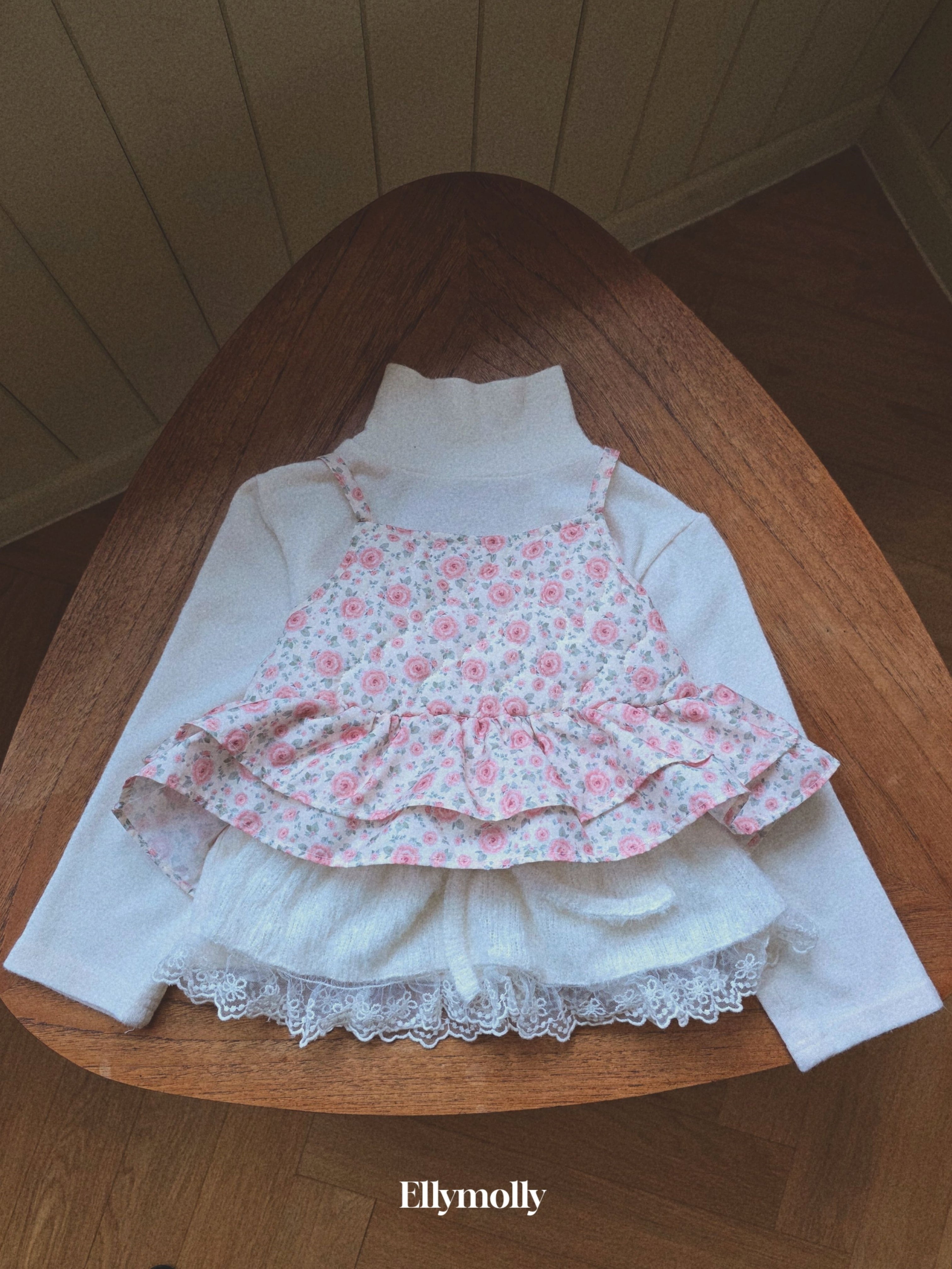 ［ELLY MOLLY］Frill top bustier